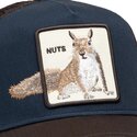 czapki-zakrzywiona-brazowy-snapback-over-the-line-squirrel-out-of-bounds-nuts-the-farm-goorin-bros