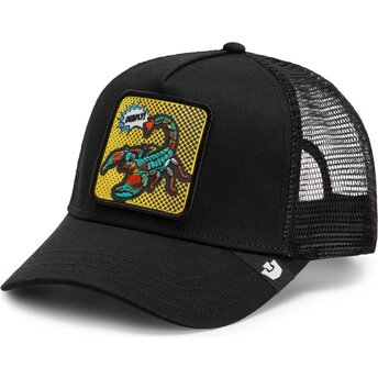 Czapki zakrzywiona czarny snapback Deadly Scorpion Pop Art Strikes Back The Farm Goorin Bros.