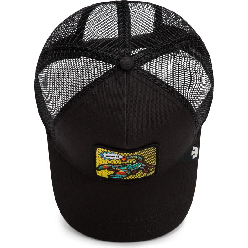 czapki-zakrzywiona-czarny-snapback-deadly-scorpion-pop-art-strikes-back-the-farm-goorin-bros