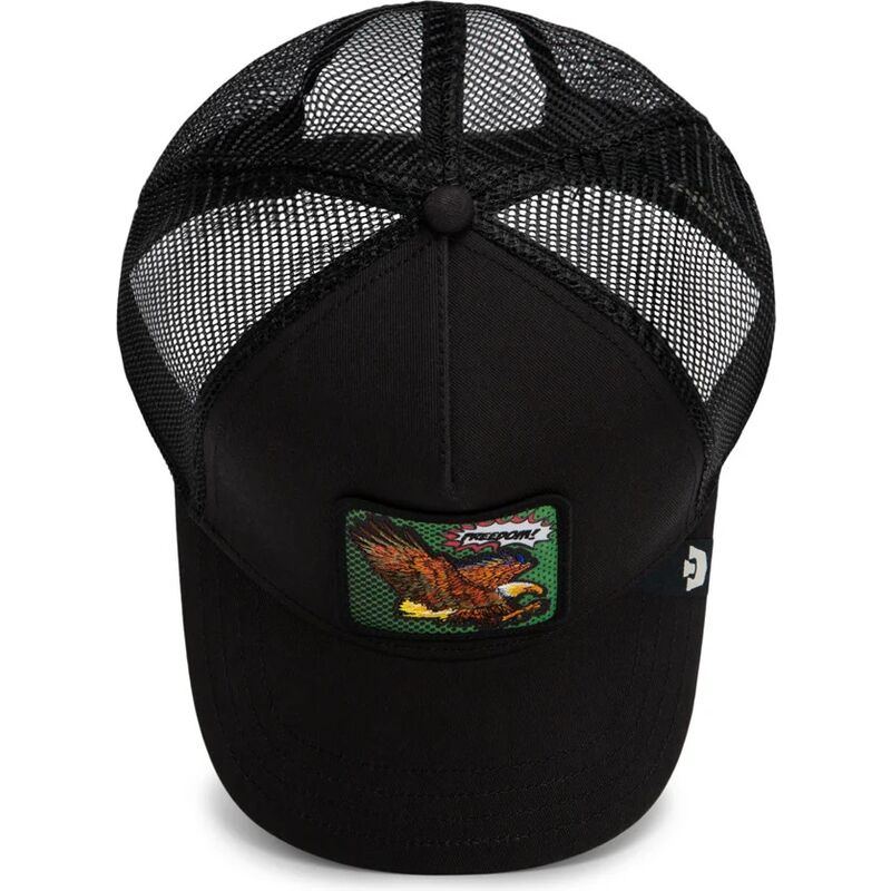 czapki-zakrzywiona-czarny-snapback-freedom-eagle-pop-art-strikes-back-the-farm-goorin-bros