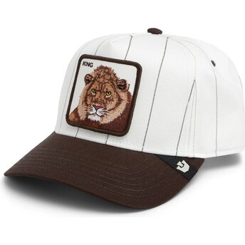Czapki zakrzywiona szary snapback Pinstripe Lion King Playmakers The Farm Goorin Bros.