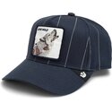 czapki-zakrzywiona-granatowy-snapback-pinstripe-lone-wolf-playmakers-the-farm-goorin-bros