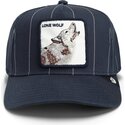 czapki-zakrzywiona-granatowy-snapback-pinstripe-lone-wolf-playmakers-the-farm-goorin-bros