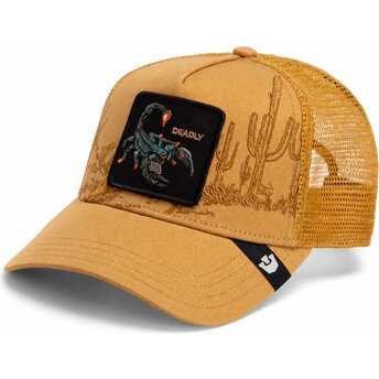 Czapki zakrzywiona brązowy snapback Scorpion Badlands Deadly The Farm Goorin Bros.