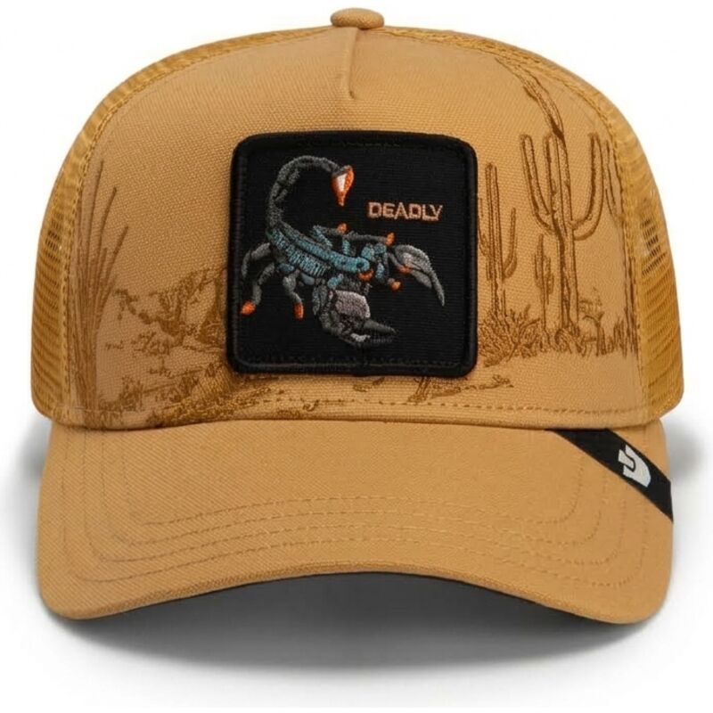 czapki-zakrzywiona-brazowy-snapback-scorpion-badlands-deadly-the-farm-goorin-bros czapki-zakrzywiona-brazowy-snapback-scorpion-badlands-deadly-the-farm-goorin-bros