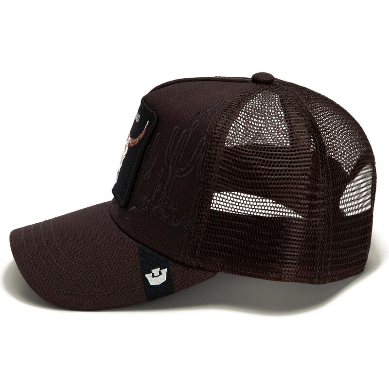 czapki-zakrzywiona-brazowy-snapback-skull-badlands-dead-the-farm-goorin-bros czapki-zakrzywiona-brazowy-snapback-skull-badlands-dead-the-farm-goorin-bros