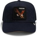 czapki-zakrzywiona-granatowy-snapback-eagle-badlands-freedom-the-farm-goorin-bros