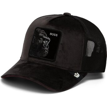 Czapki zakrzywiona czarny snapback Velour Boss The Farm Goorin Bros.
