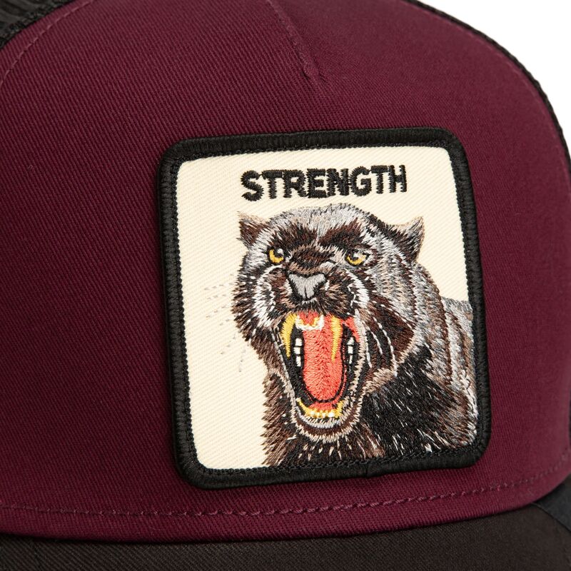 czapki-zakrzywiona-czerwony-snapback-strength-panther-original-recipe-the-farm-goorin-bros