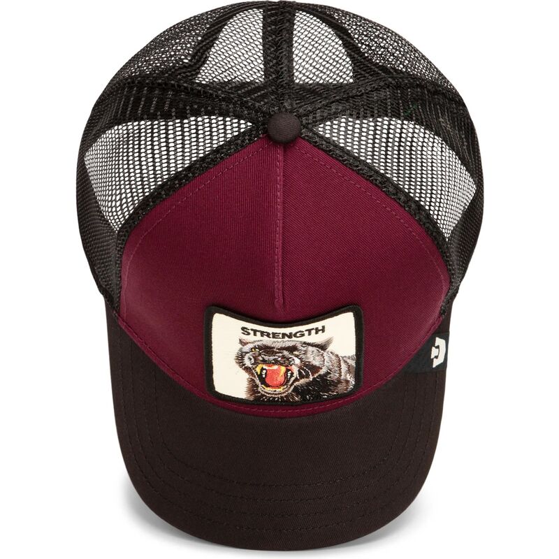 czapki-zakrzywiona-czerwony-snapback-strength-panther-original-recipe-the-farm-goorin-bros