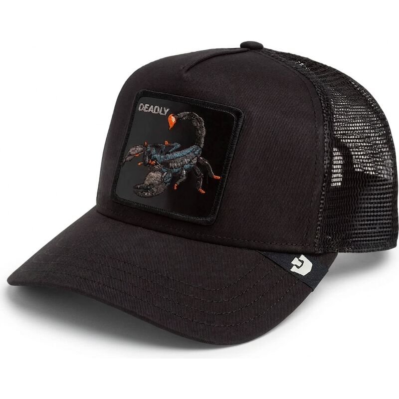 czapki-zakrzywiona-czarny-snapback-deadly-scorpion-original-recipe-the-farm-goorin-bros