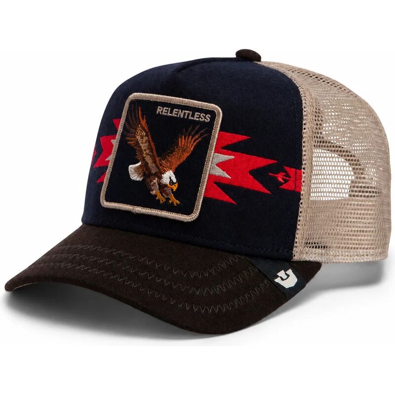czapki-zakrzywiona-wielokolorowy-snapback-canyon-relentless-trailblazer-the-farm-goorin-bros