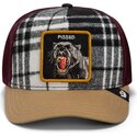 czapki-zakrzywiona-wielokolorowy-snapback-brit-panther-check-mate-pissed-the-farm-goorin-bros
