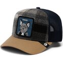 czapki-zakrzywiona-wielokolorowy-snapback-brit-frenchie-check-mate-dodgy-the-farm-goorin-bros