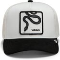 czapki-zakrzywiona-bialy-snapback-digital-vicious-split-decision-the-farm-goorin-bros