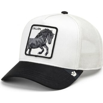 Czapki zakrzywiona biały snapback Digital Stallion Split Decision The Farm Goorin Bros.