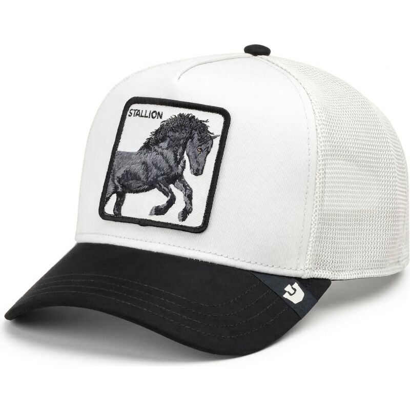 czapki-zakrzywiona-bialy-snapback-digital-stallion-split-decision-the-farm-goorin-bros