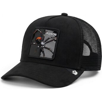 Czapki zakrzywiona czarny snapback Black Out Spider Blackened Metallic Poison The Farm Goorin Bros.