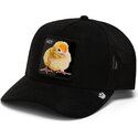 czapki-zakrzywiona-czarny-snapback-black-out-chick-blackened-metallic-hot-the-farm-goorin-bros
