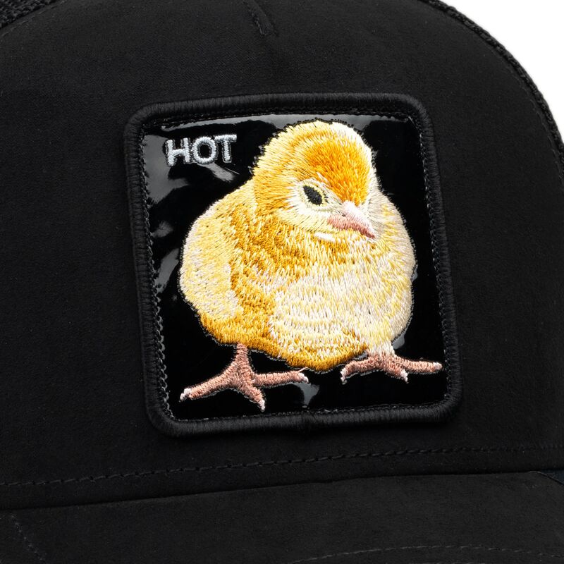czapki-zakrzywiona-czarny-snapback-black-out-chick-blackened-metallic-hot-the-farm-goorin-bros czapki-zakrzywiona-czarny-snapback-black-out-chick-blackened-metallic-hot-the-farm-goorin-bros