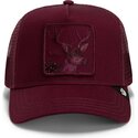 czapki-zakrzywiona-czerwony-snapback-tonal-bae-full-intent-the-farm-goorin-bros
