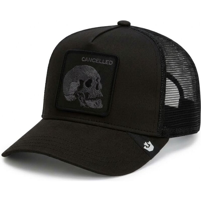 czapki-zakrzywiona-czarny-snapback-tonal-skull-full-intent-cancelled-the-farm-goorin-bros