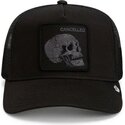 czapki-zakrzywiona-czarny-snapback-tonal-skull-full-intent-cancelled-the-farm-goorin-bros