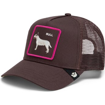 Czapki zakrzywiona brązowy snapback Shadow Bull Terrier Off The Leash The Farm Goorin Bros.