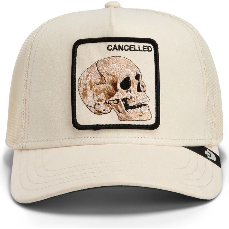 czapki-zakrzywiona-bezowy-snapback-suede-cancelled-skull-microsuede-the-farm-goorin-bros czapki-zakrzywiona-bezowy-snapback-suede-cancelled-skull-microsuede-the-farm-goorin-bros