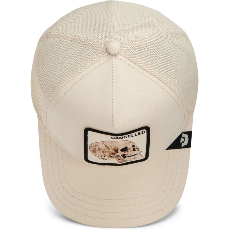 czapki-zakrzywiona-bezowy-snapback-suede-cancelled-skull-microsuede-the-farm-goorin-bros czapki-zakrzywiona-bezowy-snapback-suede-cancelled-skull-microsuede-the-farm-goorin-bros