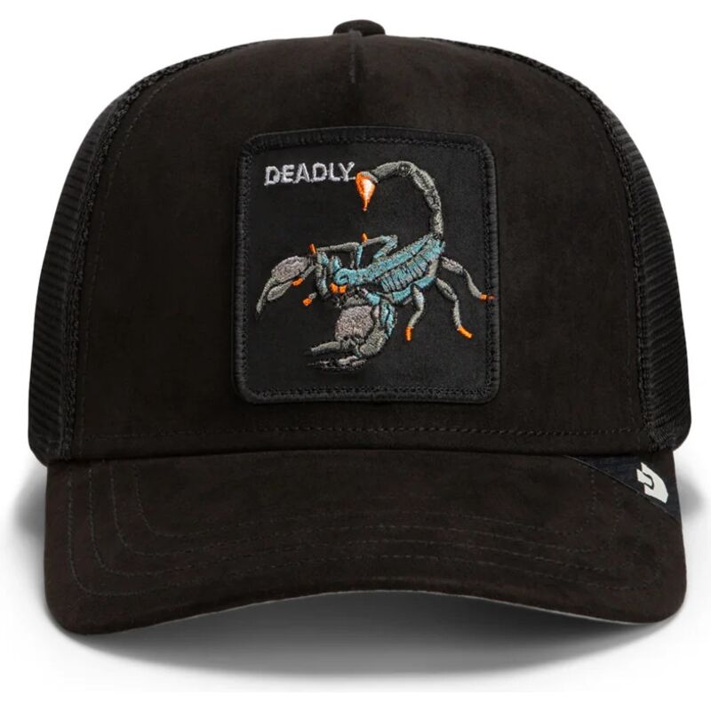 czapki-zakrzywiona-czarny-snapback-suede-scorpion-microsuede-the-farm-goorin-bros czapki-zakrzywiona-czarny-snapback-suede-scorpion-microsuede-the-farm-goorin-bros