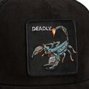 czapki-zakrzywiona-czarny-snapback-suede-scorpion-microsuede-the-farm-goorin-bros