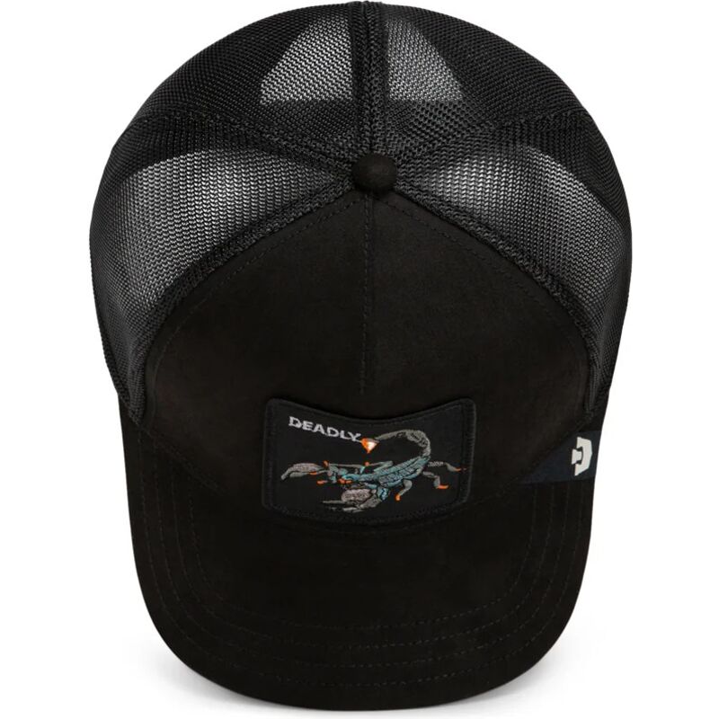 czapki-zakrzywiona-czarny-snapback-suede-scorpion-microsuede-the-farm-goorin-bros czapki-zakrzywiona-czarny-snapback-suede-scorpion-microsuede-the-farm-goorin-bros