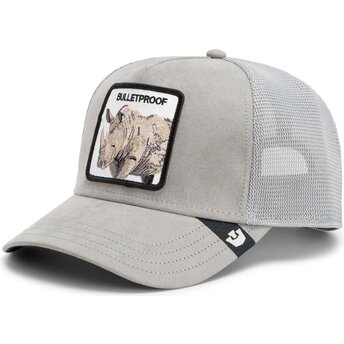 Czapki zakrzywiona szary snapback Suede Rhino Microsuede Bulletproof The Farm Goorin Bros.