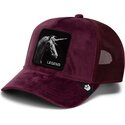 czapki-zakrzywiona-czerwony-snapback-velour-legend-the-farm-goorin-bros