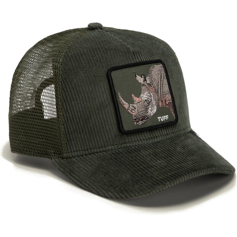 czapki-zakrzywiona-zielony-snapback-corduroy-tuff-ridgeline-the-farm-goorin-bros