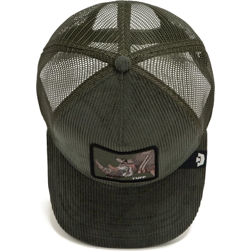 czapki-zakrzywiona-zielony-snapback-corduroy-tuff-ridgeline-the-farm-goorin-bros