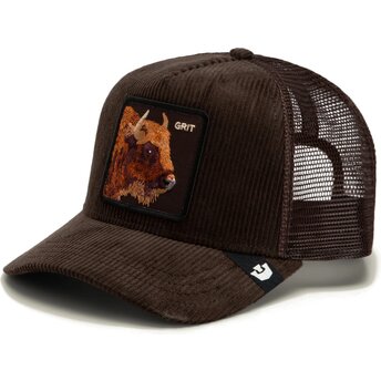 Czapki zakrzywiona brązowy snapback Corduroy Grit Ridgeline The Farm Goorin Bros.