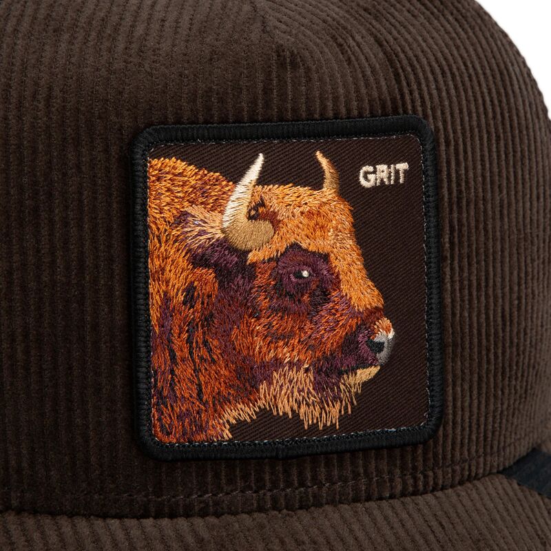 czapki-zakrzywiona-brazowy-snapback-corduroy-grit-ridgeline-the-farm-goorin-bros