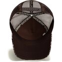 czapki-zakrzywiona-brazowy-snapback-engraved-dog-camo-glitch-the-farm-goorin-bros