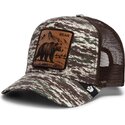 czapki-zakrzywiona-kamuflaz-snapback-engraved-bear-camo-glitch-the-farm-goorin-bros