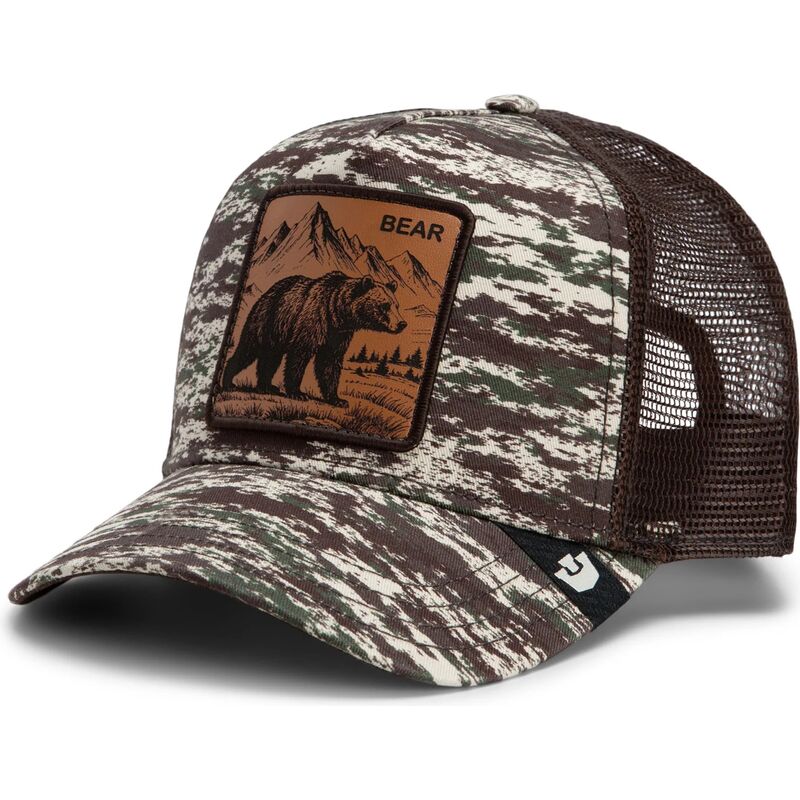 czapki-zakrzywiona-kamuflaz-snapback-engraved-bear-camo-glitch-the-farm-goorin-bros
