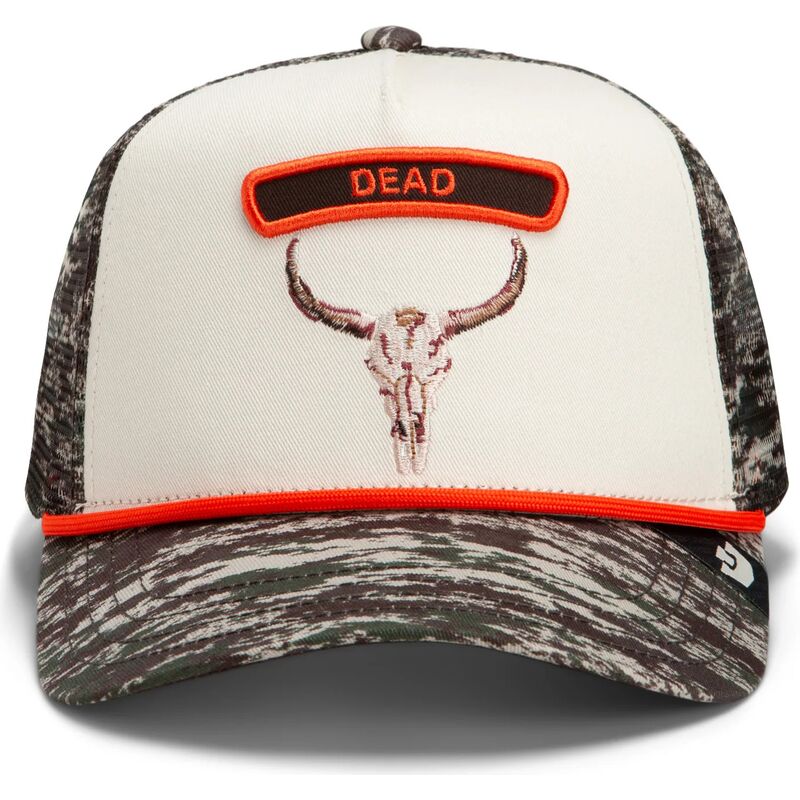 czapki-zakrzywiona-kamuflaz-snapback-rocker-dead-camo-glitch-skull-the-farm-goorin-bros
