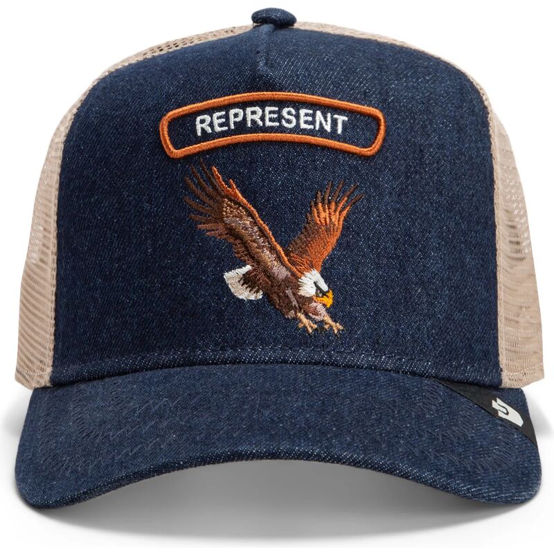 czapki-zakrzywiona-granatowy-snapback-represent-rocker-denim-after-dark-the-farm-goorin-bros czapki-zakrzywiona-granatowy-snapback-represent-rocker-denim-after-dark-the-farm-goorin-bros
