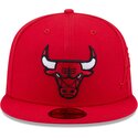 czapki-plaska-czerwony-dopasowany-59fifty-side-script-chicago-bulls-nba-new-era