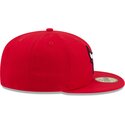 czapki-plaska-czerwony-dopasowany-59fifty-side-script-chicago-bulls-nba-new-era