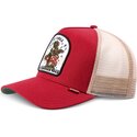 czapki-zakrzywiona-czerwony-snapback-hft-do-nothing-club-weird-vibes-frog-djinns