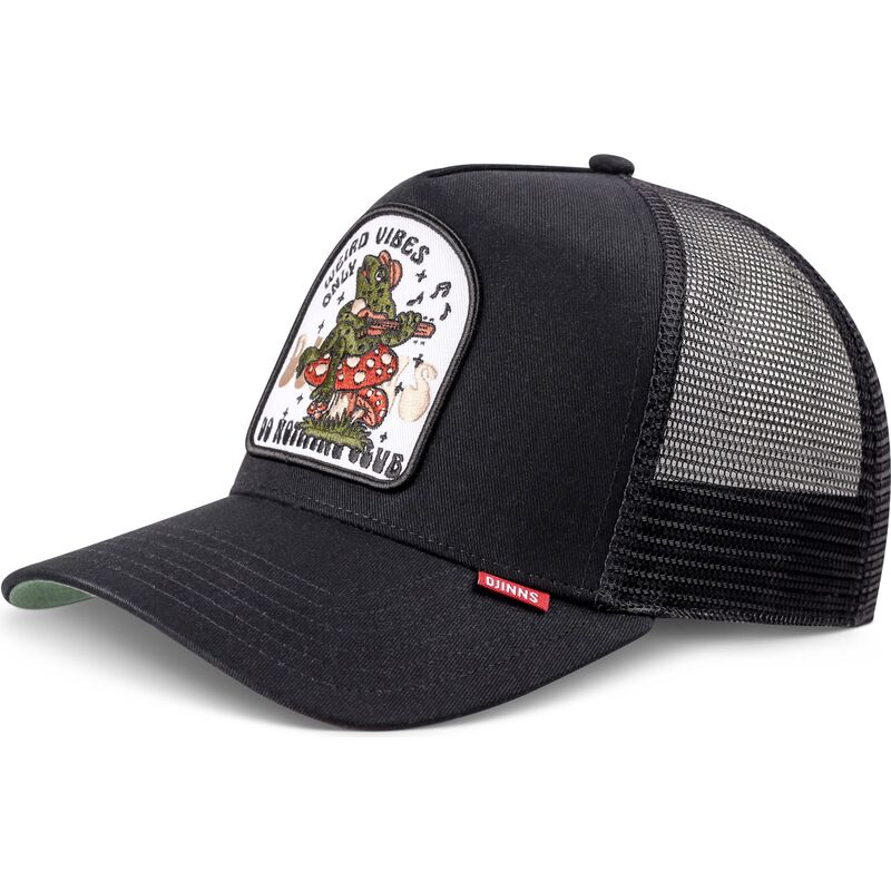 czapki-zakrzywiona-czarny-snapback-hft-do-nothing-club-weird-vibes-frog-djinns