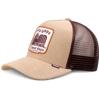 Czapki zakrzywiona khaki snapback HFT Lazy Days Djinns