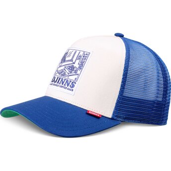 Czapki zakrzywiona niebieski snapback LSCC Lazy Sunday Coffee Club Record Djinns